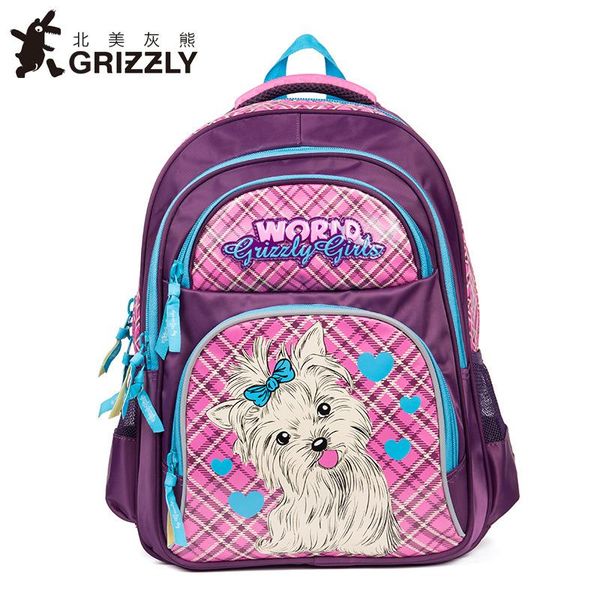 grizzly bear schoolbag girl grade 1-3 spine protection and burden reduction cartoon children russian backpack school bags
grizzly bear schoolbag girl grade 1-3 spine protection and burden reduction cartoon children russian backpack school bags