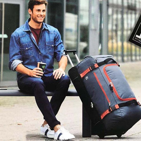 suitcases outdoor large capacity 2 rounds trolley luggage bag 30 inch carry on sports suitcase men camping equipment
suitcases outdoor large capacity 2 rounds trolley luggage bag 30 inch carry on sports suitcase men camping equipment
