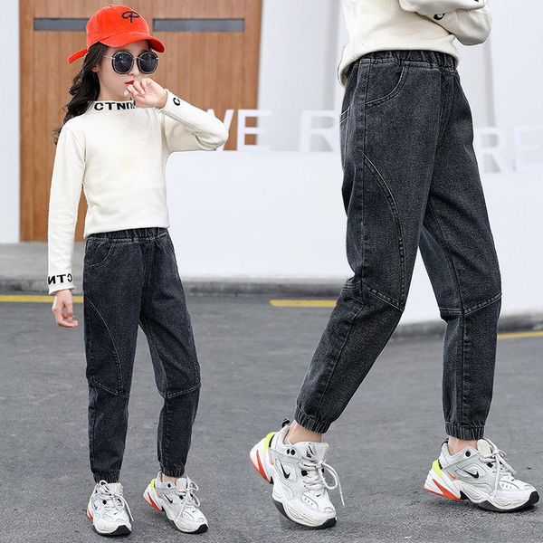 jeans spring autumn 2021 kids fashion solid all-match casual denim pants for girls children clothing elastic trousers c239, Blue
jeans spring autumn 2021 kids fashion solid all-match casual denim pants for girls children clothing elastic trousers c239, Blue