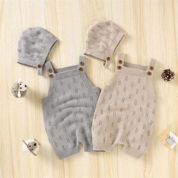 jumpsuits knitted baby romper jumpsuit born clothes with hat cotton infant boys toddler boy overalls, Blue
jumpsuits knitted baby romper jumpsuit born clothes with hat cotton infant boys toddler boy overalls, Blue