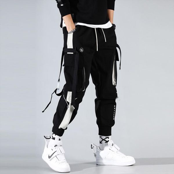 hip hop high street women pants fashion cargo stripe skinny jogger harem ankle length sweatpants drawstring, Black
hip hop high street women pants fashion cargo stripe skinny jogger harem ankle length sweatpants drawstring, Black