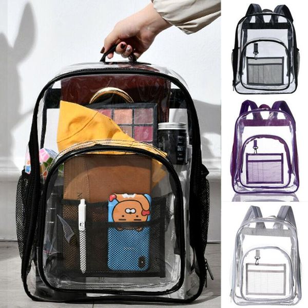 backpack 2021 travel waterproof transparent school rucksack shoulder bags fashion bag
backpack 2021 travel waterproof transparent school rucksack shoulder bags fashion bag