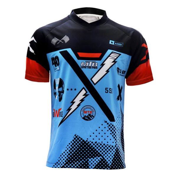jersey summer moto mountain dh motocross breathable light quick dry racing jackets, Black;red
jersey summer moto mountain dh motocross breathable light quick dry racing jackets, Black;red