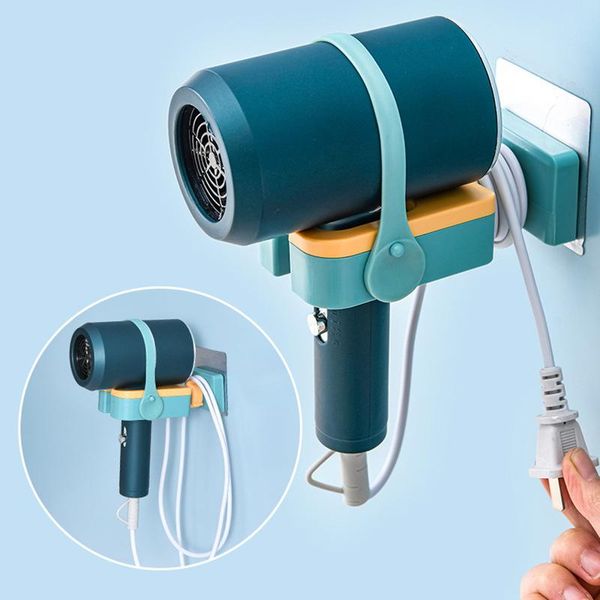 hooks & rails hair dryer holder storage rack home bathroom shelf accessories organizer wall mounted supplies
hooks & rails hair dryer holder storage rack home bathroom shelf accessories organizer wall mounted supplies