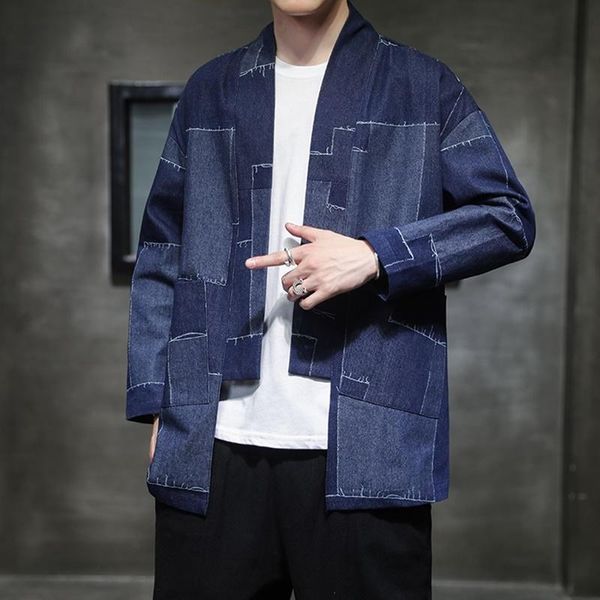 men chinese style clothes robes gown hanfu cardigan jacket fashion retro qipao denim coats casual blouse kk3395 ethnic clothing, Red
men chinese style clothes robes gown hanfu cardigan jacket fashion retro qipao denim coats casual blouse kk3395 ethnic clothing, Red