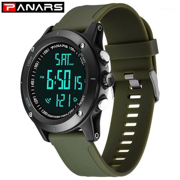 sport watch men large face fitness waterproof digital countdown timer watches led wristwatch mens 8014 wristwatches, Slivery;brown
sport watch men large face fitness waterproof digital countdown timer watches led wristwatch mens 8014 wristwatches, Slivery;brown