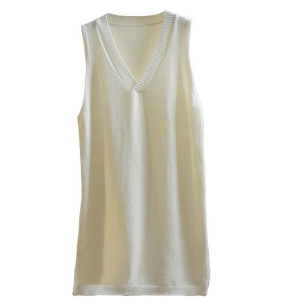 casual dresses 2021 autumn v-neck seelveless knit long sleeveless sweaters streetwear waistcoat loose wild outgoing vests female gilet, Black;gray
casual dresses 2021 autumn v-neck seelveless knit long sleeveless sweaters streetwear waistcoat loose wild outgoing vests female gilet, Black;gray