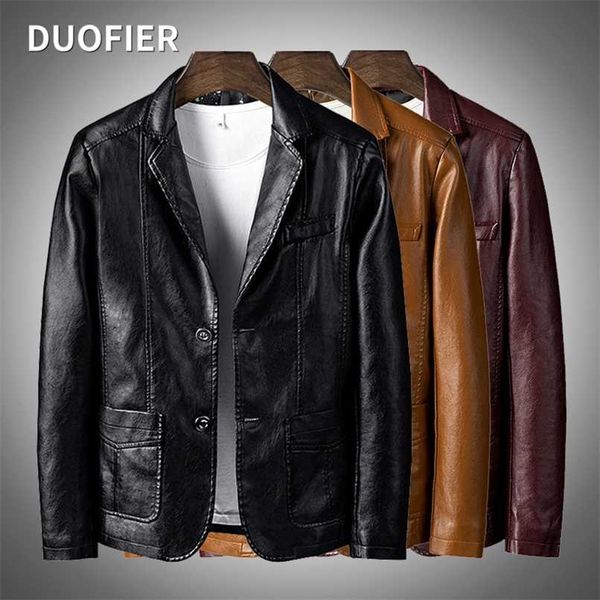 leather jacket men fashion spring autumn men's coat business slim quality brand motorcycle jacket man buttons multi-pocket 6xl 211111, Black
leather jacket men fashion spring autumn men's coat business slim quality brand motorcycle jacket man buttons multi-pocket 6xl 211111, Black