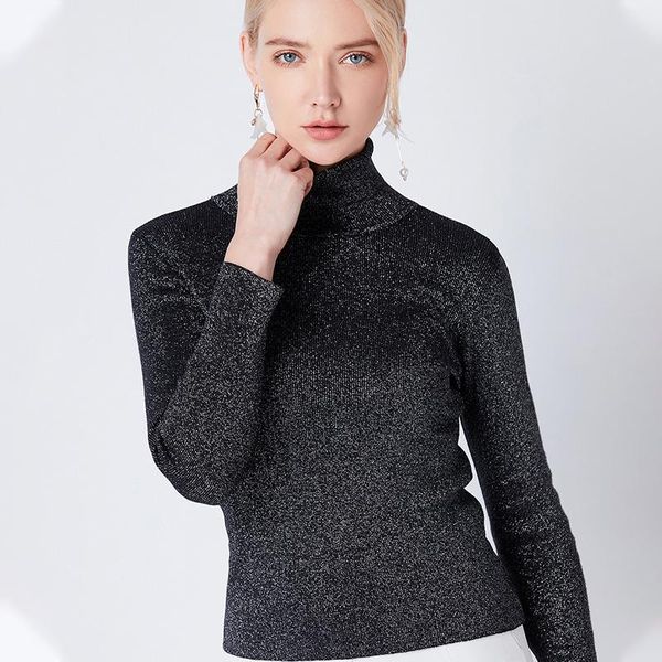 women's sweaters autumn turtleneck sweater fashion long sleeve slim solid color casual pullover knit women, White;black
women's sweaters autumn turtleneck sweater fashion long sleeve slim solid color casual pullover knit women, White;black
