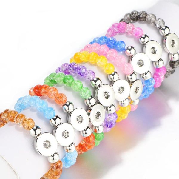 charm bracelets snap jewelry elastic colorful beaded fit 18mm button imitation pearl beads bracelet, Golden;silver
charm bracelets snap jewelry elastic colorful beaded fit 18mm button imitation pearl beads bracelet, Golden;silver
