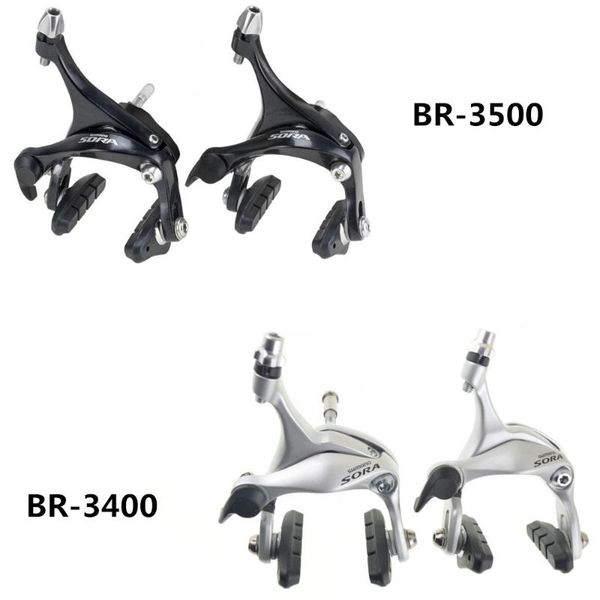 bike brakes sora br-3500 / br-3400 road brake caliper set calipers pair - front & rear
bike brakes sora br-3500 / br-3400 road brake caliper set calipers pair - front & rear