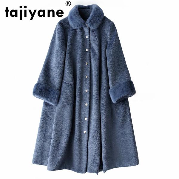 women's fur & faux autumn jacket winter women clothes 2021 korean vintage mink collar 30% alpaca cashmere 70% nylon coat zt1536, Black
women's fur & faux autumn jacket winter women clothes 2021 korean vintage mink collar 30% alpaca cashmere 70% nylon coat zt1536, Black