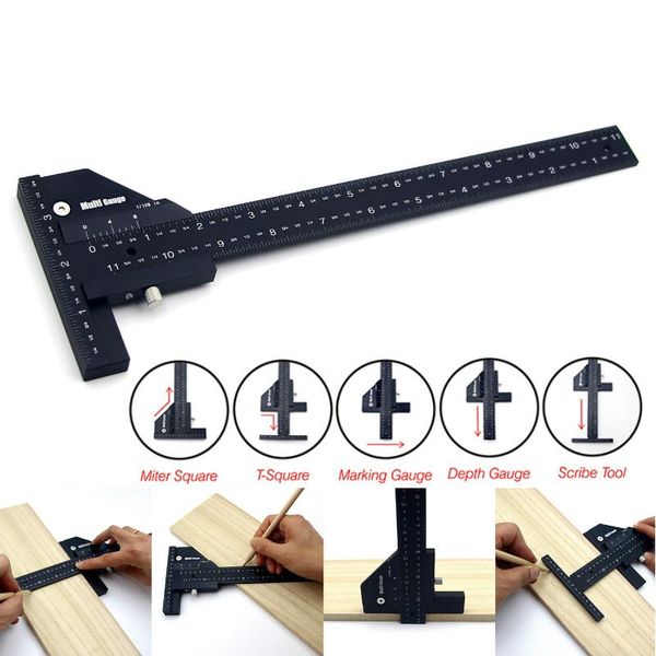 professional hand tool sets multi woodworking sliding gauge aluminum alloy scribe ruler depth t-square scribing measuring tools marking
professional hand tool sets multi woodworking sliding gauge aluminum alloy scribe ruler depth t-square scribing measuring tools marking