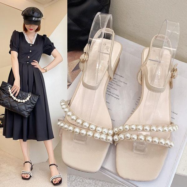 sandals summer fashion design pearl women high heels ladies open toe shoes large size, Black
sandals summer fashion design pearl women high heels ladies open toe shoes large size, Black