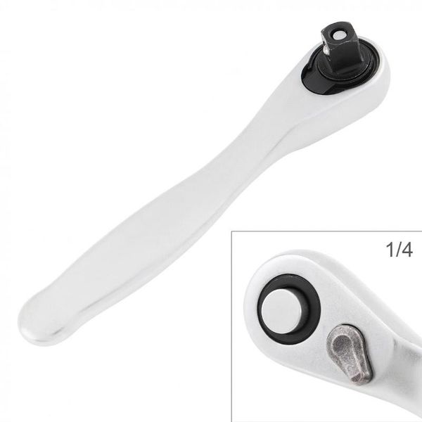 hand tools 72 gear mini 1/4 inch portable adjustable universal two-way ratchet wrench square head and curved handle for vehicle / bicycle
hand tools 72 gear mini 1/4 inch portable adjustable universal two-way ratchet wrench square head and curved handle for vehicle / bicycle