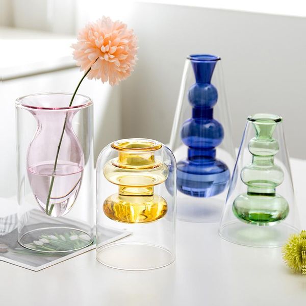 vases transparent glass hydroponic vase nordic decoration home for flowers accessories modern terrarium
vases transparent glass hydroponic vase nordic decoration home for flowers accessories modern terrarium