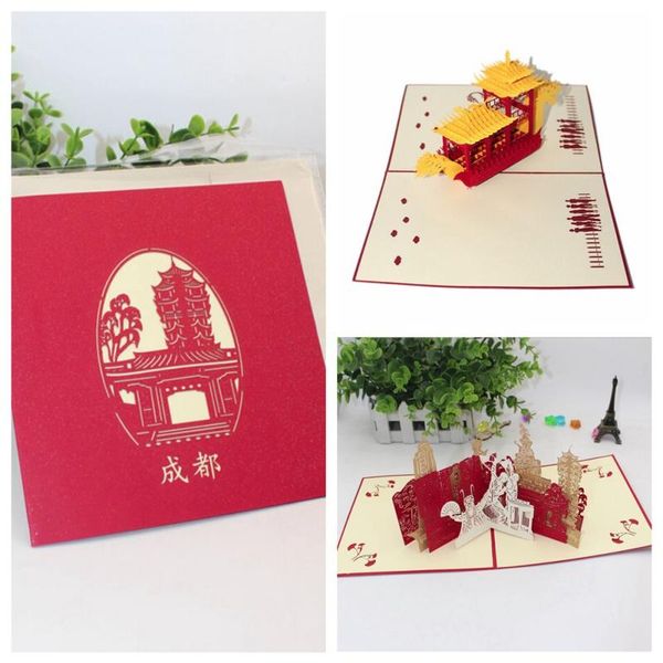 greeting cards 3d paper-cut hollow chinese style card creative birthday stereo blessing wedding invitation
greeting cards 3d paper-cut hollow chinese style card creative birthday stereo blessing wedding invitation