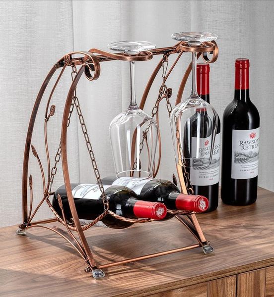 tablewine racks home rack decoration modern creative glass storage upside down bottle swing
tablewine racks home rack decoration modern creative glass storage upside down bottle swing