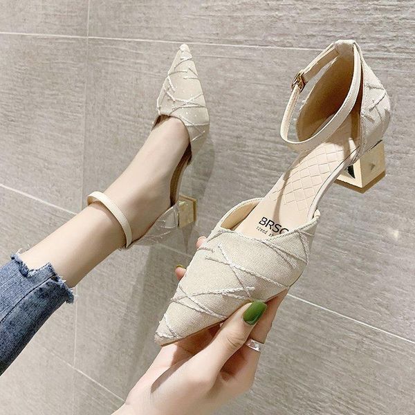 sandals block heels fashion womens shoes 2021 high female shallow mouth chunky luxury high-heeled stiletto comfort summer be, Black
sandals block heels fashion womens shoes 2021 high female shallow mouth chunky luxury high-heeled stiletto comfort summer be, Black