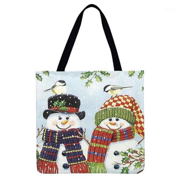 christmas decorations year couple snowman print one-shoulder shopping bag candy home tree decoration ornaments
christmas decorations year couple snowman print one-shoulder shopping bag candy home tree decoration ornaments
