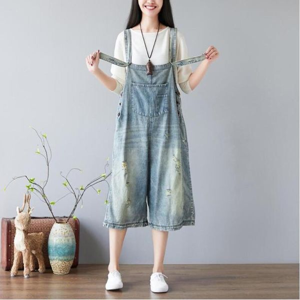 gym clothing women vintage holes jumpsuits denim trousers female jeans ladies wide leg overalls retro rompers, White;black
gym clothing women vintage holes jumpsuits denim trousers female jeans ladies wide leg overalls retro rompers, White;black