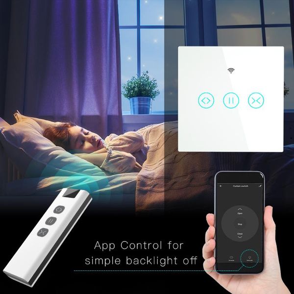 smart home control remote wifi switch for electric motorized curtain blind roller shutter voice assistant
smart home control remote wifi switch for electric motorized curtain blind roller shutter voice assistant