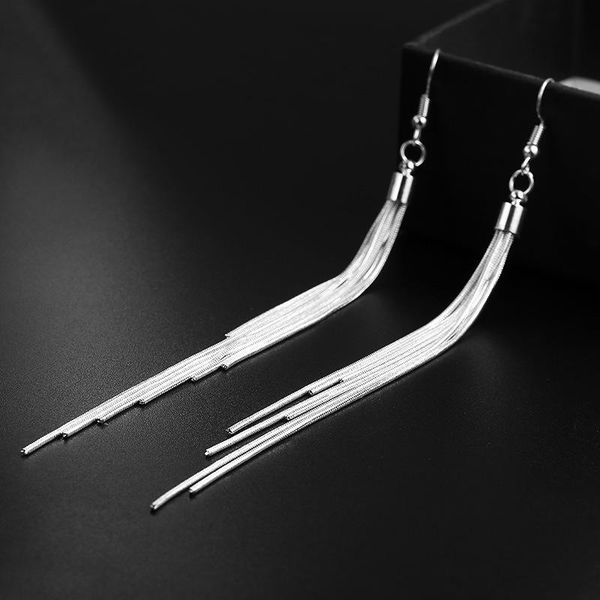 dangle & chandelier 1 pair geometric coppers alloy earrings woman fashion jewelry fringe long, Silver
dangle & chandelier 1 pair geometric coppers alloy earrings woman fashion jewelry fringe long, Silver