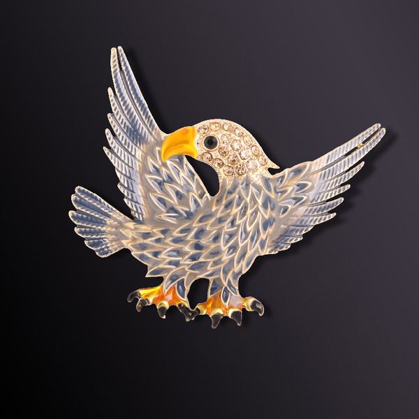 factory outlet luxury designers selling fashion exaggerated animal eagle alloy oil drop personality versatile brooch xmas gifts, Gray
factory outlet luxury designers selling fashion exaggerated animal eagle alloy oil drop personality versatile brooch xmas gifts, Gray