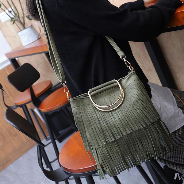 evening bags women bag pu bucket tassel vintage fashion shoulder handbag pures and crossbody metal handle high quality
evening bags women bag pu bucket tassel vintage fashion shoulder handbag pures and crossbody metal handle high quality