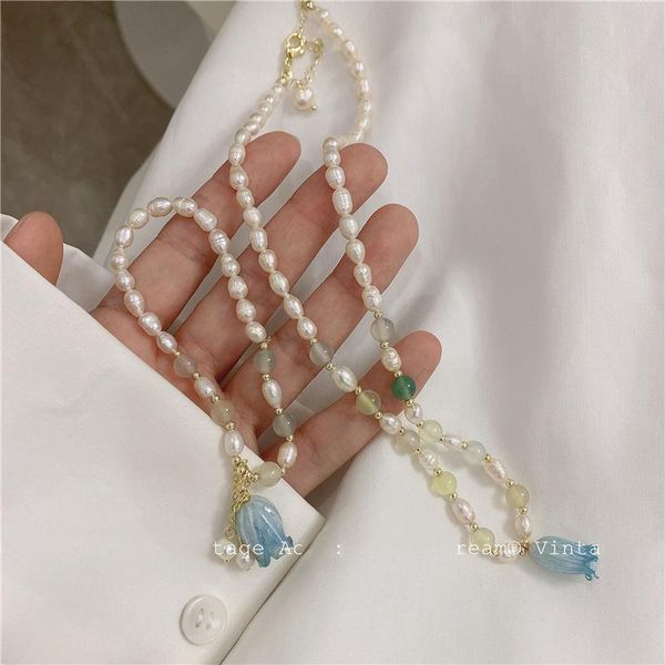 pendant necklaces minar vintage gradient flower tulip necklace for women baroque freshwater pearl beads chain chokers jewelry, Silver
pendant necklaces minar vintage gradient flower tulip necklace for women baroque freshwater pearl beads chain chokers jewelry, Silver