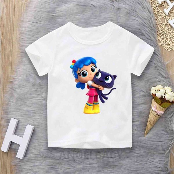 true and the rainbow kingdom cartoon t shirt for girls summer kids baby boys clothes funny children, Blue
true and the rainbow kingdom cartoon t shirt for girls summer kids baby boys clothes funny children, Blue