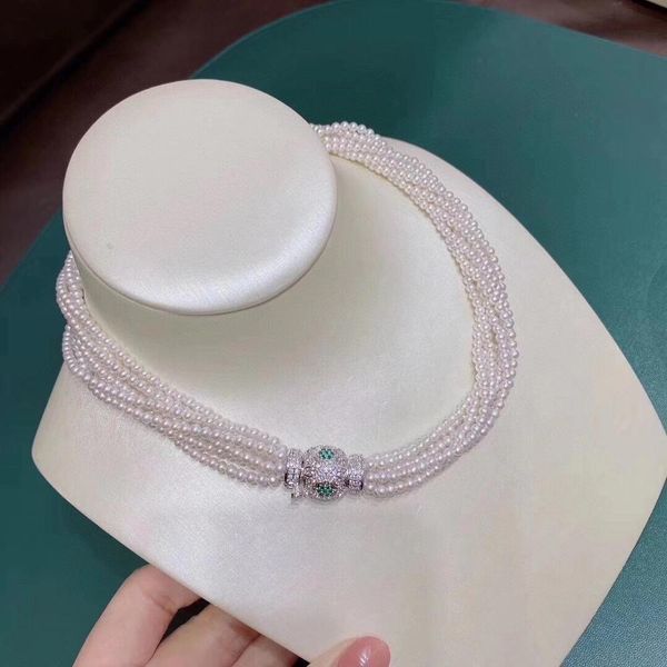 fashion necklaces d1217 pearl necklace jewelry round 3-4mm nature fresh water white pearls for women fine birthday presents, Silver
fashion necklaces d1217 pearl necklace jewelry round 3-4mm nature fresh water white pearls for women fine birthday presents, Silver