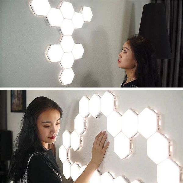 wall light hexagon white ambient lighting touch control system room lamp home decoration lantern decor
wall light hexagon white ambient lighting touch control system room lamp home decoration lantern decor