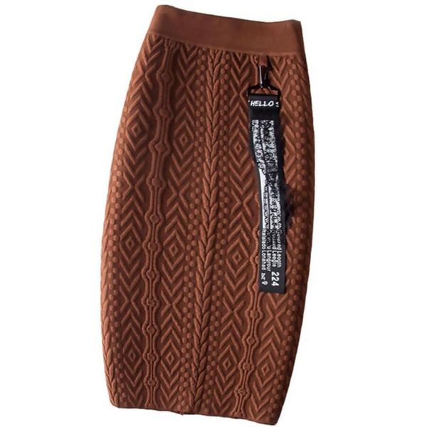 skirts 2021 autumn winter office lady knitted thickening warm skirt women stretch high waist ol package hip pencil, Black
skirts 2021 autumn winter office lady knitted thickening warm skirt women stretch high waist ol package hip pencil, Black