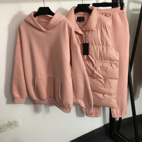 women's pants & capris 2021 autumn and winter warm suit drawstring waist cotton vest coat+ plush hooded hoodies + elastic casual, Black;white
women's pants & capris 2021 autumn and winter warm suit drawstring waist cotton vest coat+ plush hooded hoodies + elastic casual, Black;white