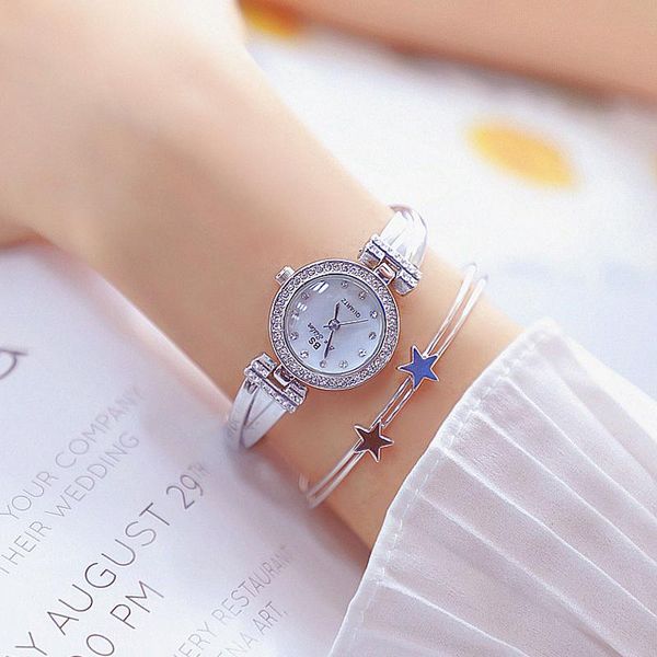 wristwatches montre femme 2021 crystal dress women watches sliver simple female wristwatch fashion dial ladies wrist, Slivery;brown
wristwatches montre femme 2021 crystal dress women watches sliver simple female wristwatch fashion dial ladies wrist, Slivery;brown