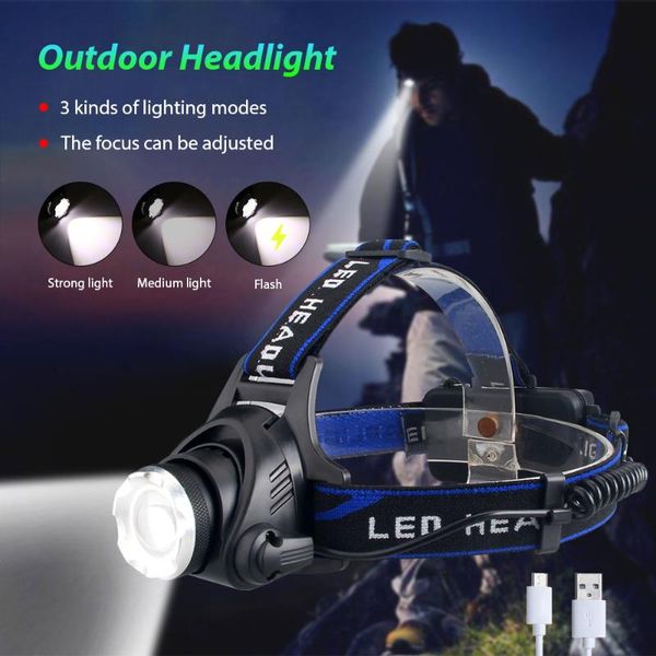 rechargeable strong hunting headlight t6 head-mounted led waterproof head light 3 modes outdoor zoomable lamp+charger headlamps
rechargeable strong hunting headlight t6 head-mounted led waterproof head light 3 modes outdoor zoomable lamp+charger headlamps