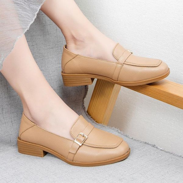 dress shoes mooregood asakuchi single british style small leather wild square heel soft and comfortable set of feet a pedal loaf, Black
dress shoes mooregood asakuchi single british style small leather wild square heel soft and comfortable set of feet a pedal loaf, Black