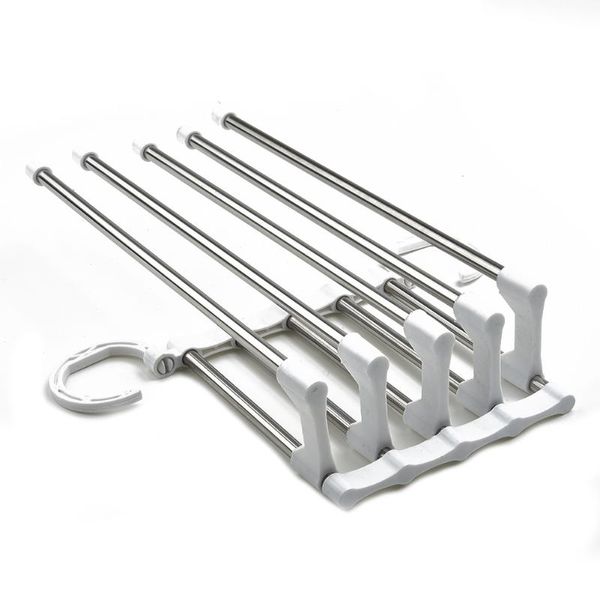 hangers & racks multi-functional 5 in 1stainless steel pants rack retractable hanger scarf shelf used for hanging your trousers neatly and c
hangers & racks multi-functional 5 in 1stainless steel pants rack retractable hanger scarf shelf used for hanging your trousers neatly and c