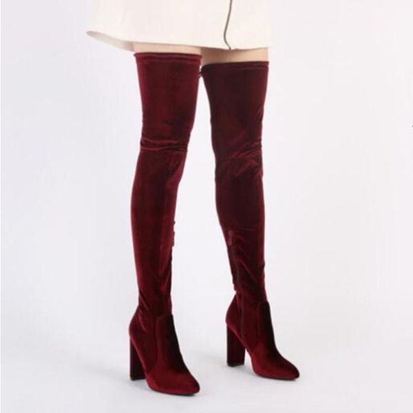 boots shofoo shoes.women's fashion boots. elastic suede. it's about 11cm high heels. women's over the knee. show shoes., Black
boots shofoo shoes.women's fashion boots. elastic suede. it's about 11cm high heels. women's over the knee. show shoes., Black