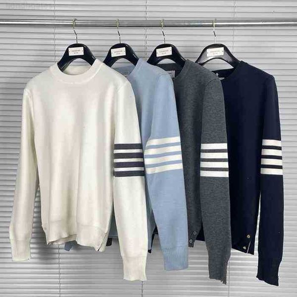 men's hoodies sweatshirts 2021 fashion tb thom brand sweaters men women slim o-neck pullovers clothing striped cotton solid autumn, Black
men's hoodies sweatshirts 2021 fashion tb thom brand sweaters men women slim o-neck pullovers clothing striped cotton solid autumn, Black