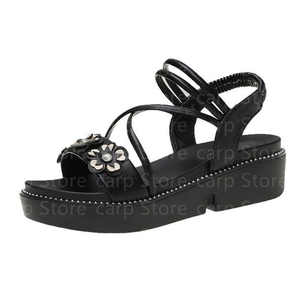sandals women's sandal women summer shoe woman espadrilles without fabric pu rubber slides flat platform, Black
sandals women's sandal women summer shoe woman espadrilles without fabric pu rubber slides flat platform, Black
