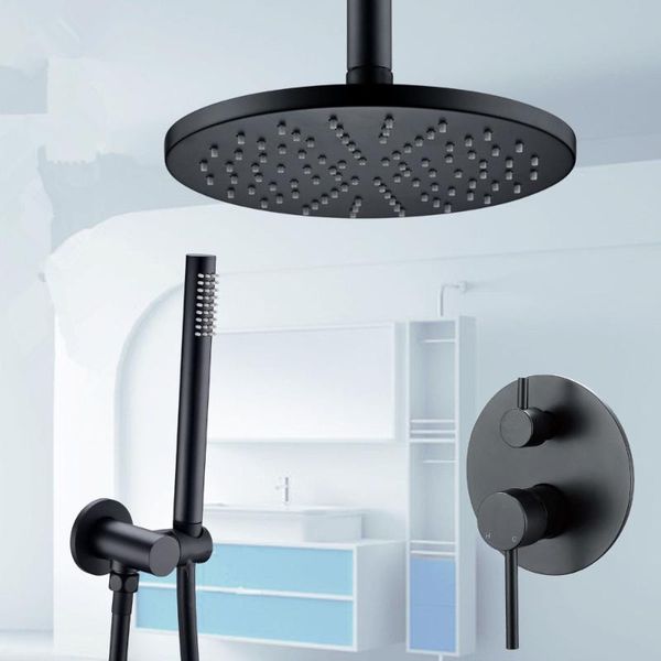 shower sets system wholesale luxury bathroom faucet rose black 8-16" head ceiling mount arm diverter mixer handheld spray
shower sets system wholesale luxury bathroom faucet rose black 8-16" head ceiling mount arm diverter mixer handheld spray