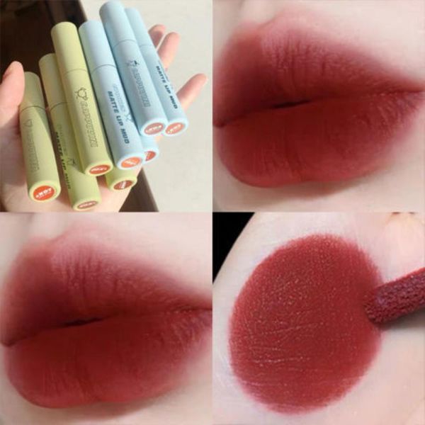 lip gloss 1pc matte velvet lipstick 6 colors waterproof long lasting moisturizing red tint makeup lipgloss maquillaje
lip gloss 1pc matte velvet lipstick 6 colors waterproof long lasting moisturizing red tint makeup lipgloss maquillaje