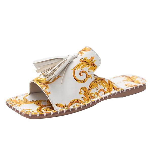 2021 europe and the united states flower fringed women's slippers flat with solid color shoes lx2020-16 23, Black
2021 europe and the united states flower fringed women's slippers flat with solid color shoes lx2020-16 23, Black