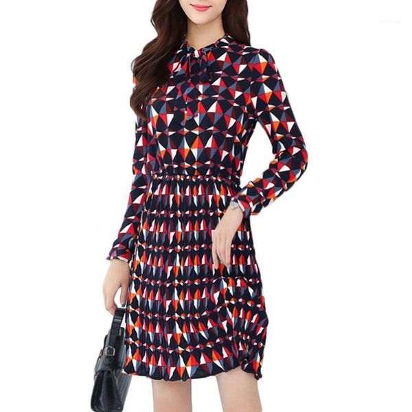 casual dresses women autumn long sleeves dress diamond print chiffon womens korean elastic waist plus size pleated 178, Black;gray
casual dresses women autumn long sleeves dress diamond print chiffon womens korean elastic waist plus size pleated 178, Black;gray