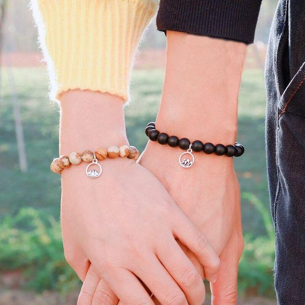 charm bracelets 2021 magnetic bracelet couple distance attract matching braclet lovers natural stone braslet magnet brazalete year gifts, Golden;silver
charm bracelets 2021 magnetic bracelet couple distance attract matching braclet lovers natural stone braslet magnet brazalete year gifts, Golden;silver