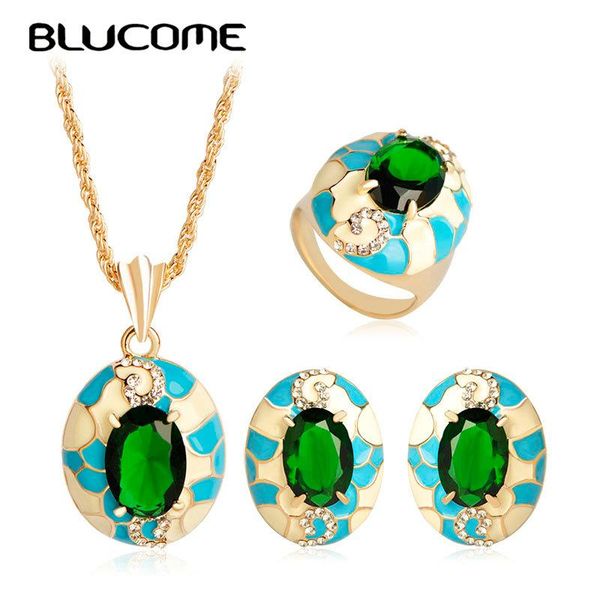 earrings & necklace blucome luxury dubai style round green ring set rhinestone women wedding dress party accessories gifts bijoux, Silver
earrings & necklace blucome luxury dubai style round green ring set rhinestone women wedding dress party accessories gifts bijoux, Silver