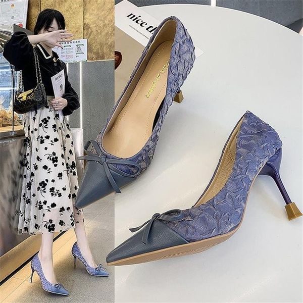 dress shoes pointy toe butterfly-knot lady party fashion flock pleated 9cm super high heels women blue office career pumps, Black
dress shoes pointy toe butterfly-knot lady party fashion flock pleated 9cm super high heels women blue office career pumps, Black