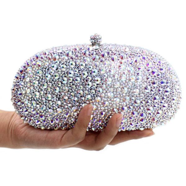 fashion full diamond women evening clutch purse luxury ab crystal party chain handbags elegant female bags
fashion full diamond women evening clutch purse luxury ab crystal party chain handbags elegant female bags
